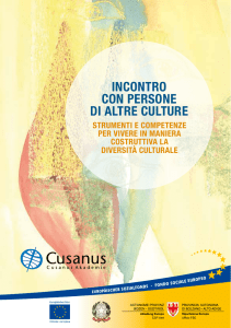 incontro con perSone di altre culture