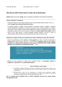 3E Traccia prove orali novembre