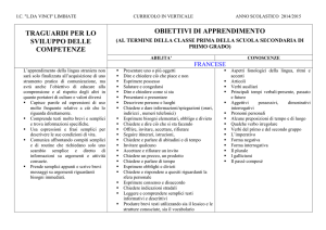 curricolo francese - Ic Leonardo da Vinci Limbiate