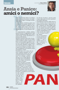 Ansia e Panico: amici o nemici?