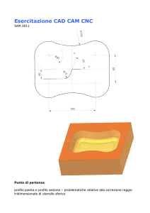 esercitazione CAD CAM CNC 5AM 2011