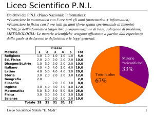 Liceo Scientifico P.N.I.