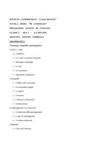 ISTITUTO COMPRENSIVO "CASAL BIANCO" SCUOLA MEDIA "DI