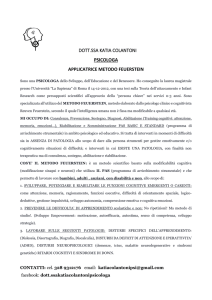 dott.ssa katia colantoni psicologa applicatrice metodo feuerstein