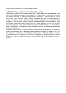 Francesco Mangiapane (Università degli Studi di Palermo) Conflitti