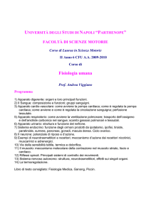 Fisiologia umana