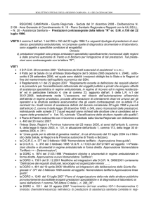 Prestazioni contrassegnate dalla lettera "R"