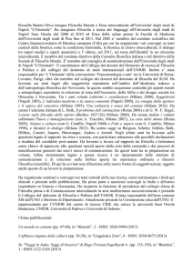 Rossella Bonito Oliva insegna Filosofia Morale e Etica
