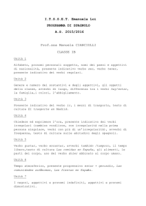 ITSSET Emanuela Loi PROGRAMMA DI SPAGNOLO AS 2015/2016