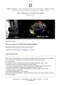 Inserire ritratto fotografico e/o foto di un`opera (facoltativo, ma