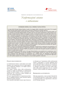 Neoformazioni cutanee e sottocutanee - Dario d`Angelo