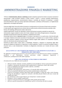 AMMINISTRAZIONE FINANZA E MARKETING
