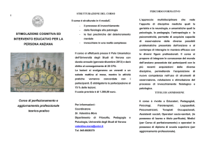 Brochure corso anziani