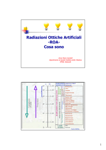 Radiazioni Ottiche Artificiali -ROA- Cosa sono