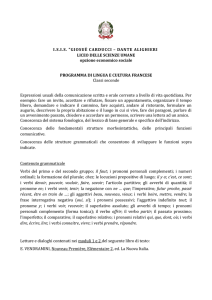 Lingua e cultura francese