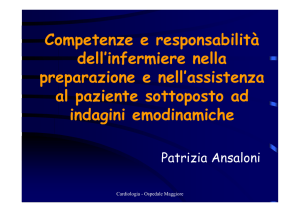 Competenze e responsabilità dell`infermiere nella