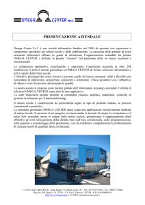 PRESENTAZIONE AZIENDALE