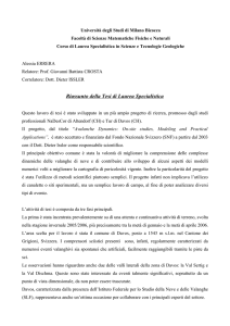 Università degli Studi di Milano Bicocca