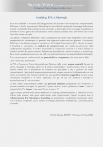 Coaching, PNL e Psicologia