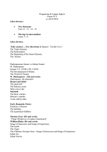 Programma di Lingua Inglese