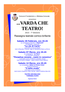 varda che teatro! - Comune di Torrebelvicino