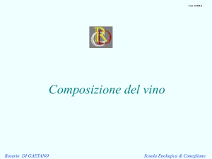 Composizione del vino