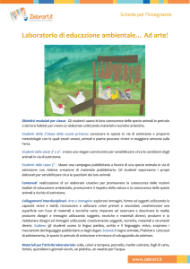 Laboratorio educazione ambientale scuola primaria