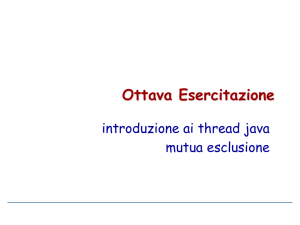 Ottava Esercitazione