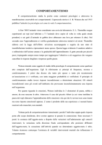 COMPORTAMENTISMO