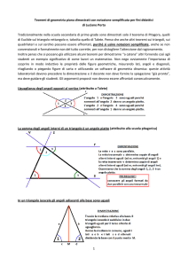 1 Teoremi di geometria piana dimostrati con notazione semplificata
