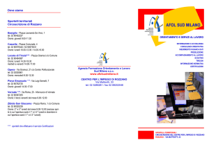 Brochure Sportelli Rozzano