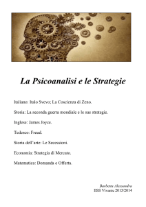 La Psicoanalisi e le Strategie