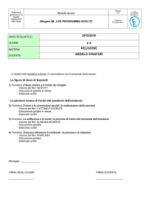 2015/2016 4 a religione angelo chiafari
