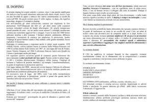 Il doping - Istituto comprensivo di Cavaria E. Fermi