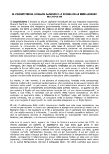 H. Gardner ed il Cognitivismo