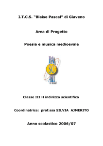 il progetto in pdf