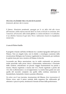 PICCOLA FLÂNERIE TRA I FLANI DI FLAIANO frammenti, aforismi