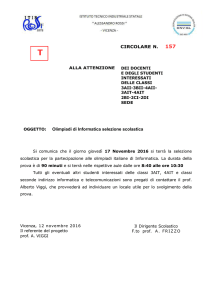 C157 Olimpiadi di Informatica selezione scolastica