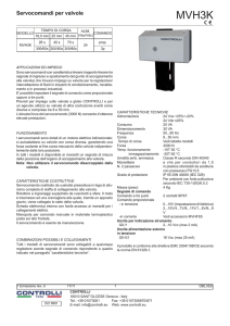 Servocomandi per valvole