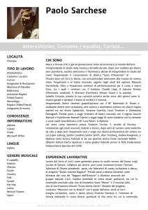 Scarica il mio profilo