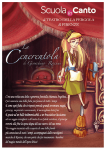 LA CENERENTOLA di G. Rossini al TEATRO DELLA PERGOLA di