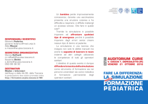 formazione pediatrica - Azienda Ospedaliero