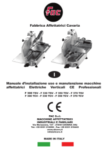 Manuale - Slicers