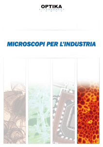 MICROSCOPI PER L`INDUSTRIA