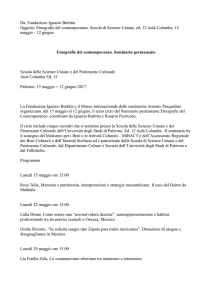 Etnografie del contemporaneo. Scuola di Scienze Umane, ed. 12