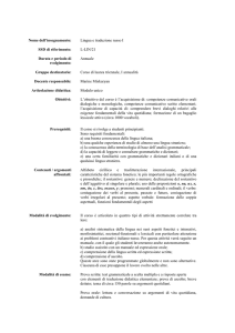 Lingua e traduzione russo I