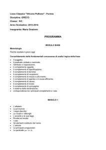 programma - Liceo Formia