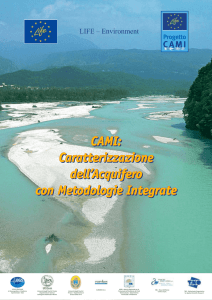 CAMI: Caratterizzazione dell`Acquifero con Metodologie Integr