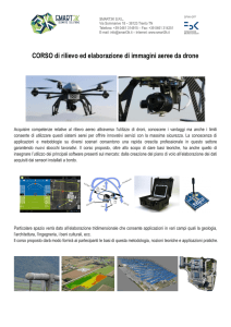 CORSO di rilievo ed elaborazione di immagini aeree da