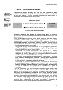 I principi e i concetti generali del marketing